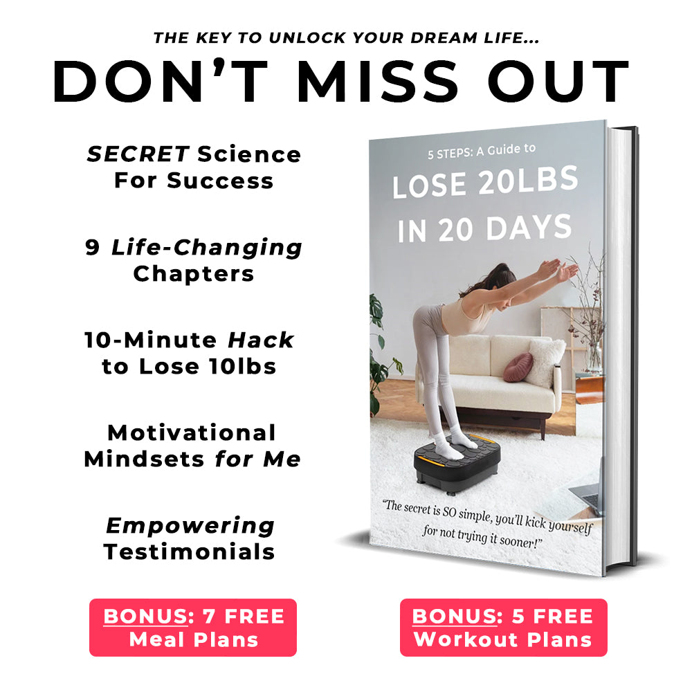 5 Steps: A Guide to Lose 20lbs in 20 Days
