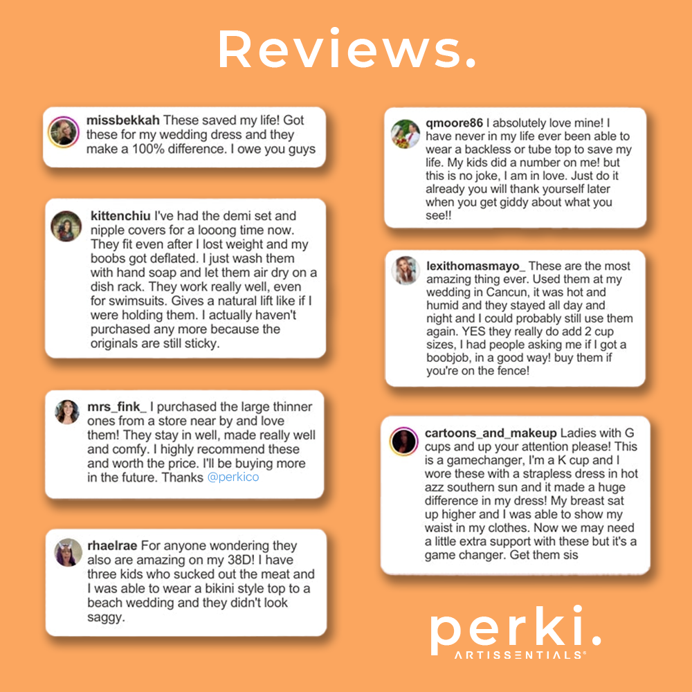 perki® Sticky Inserts by Artissentials