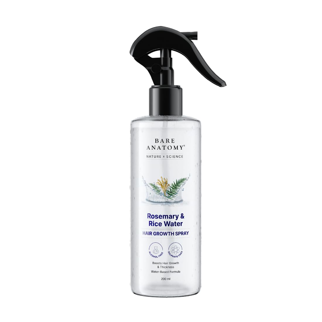 Rosemary & Rice Water Spray - Hair Growth and Lengthening