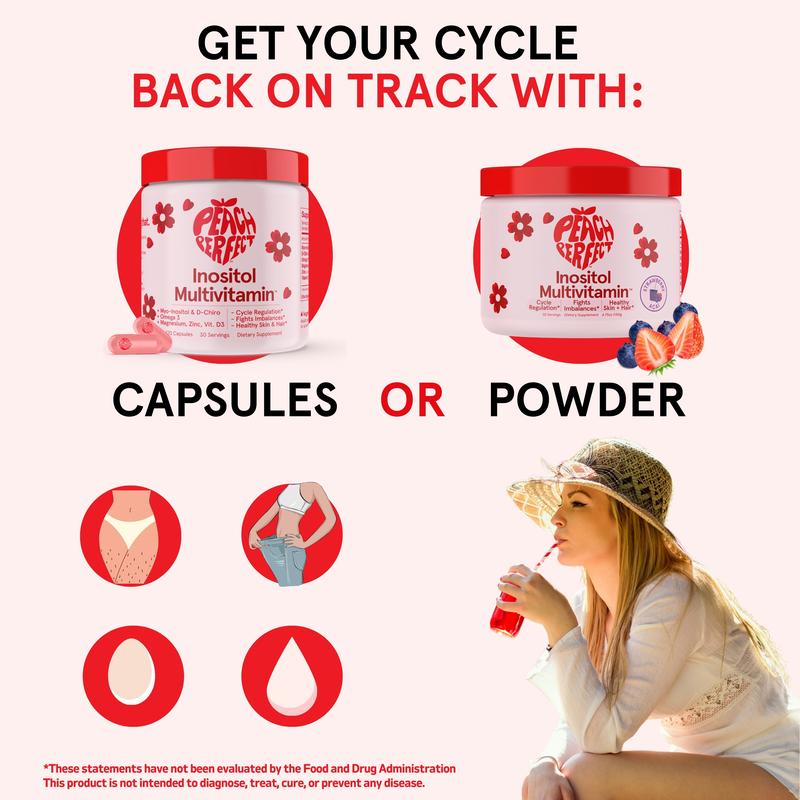 NutraPeach Inositol Multivitamin
