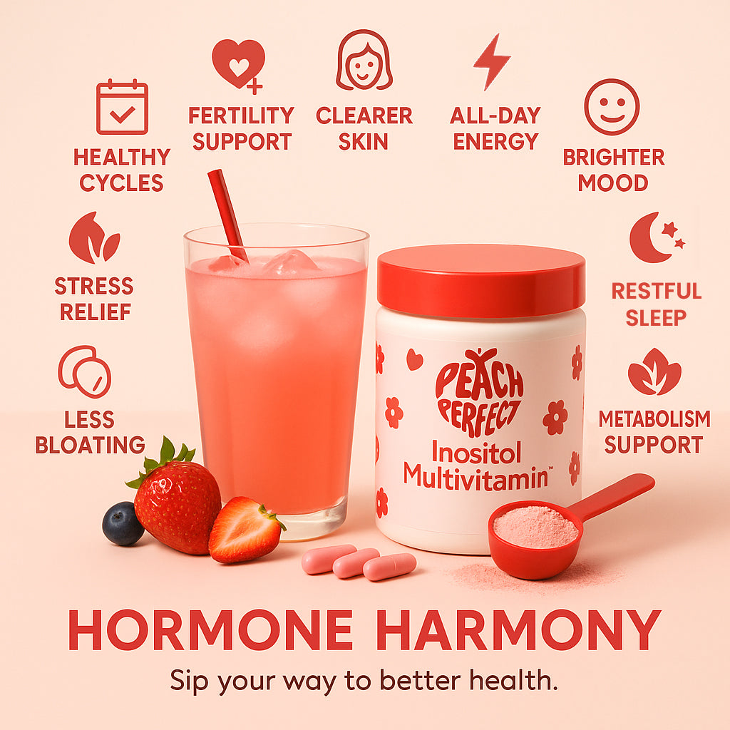 NutraPeach Inositol Multivitamin