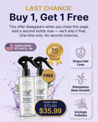 Rosemary & Rice Water Spray - BOGO1