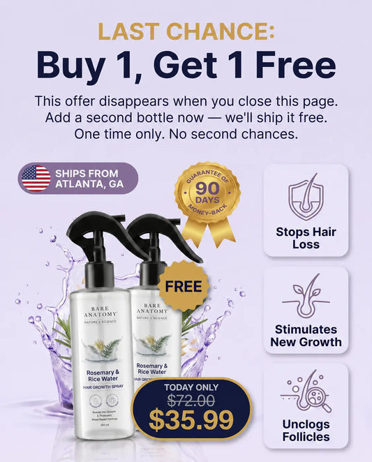 Rosemary & Rice Water Spray - BOGO1