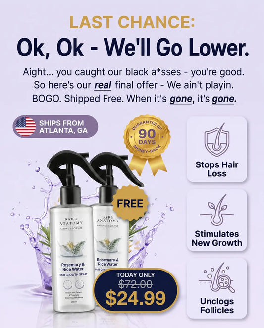 Rosemary & Rice Water Spray - BOGO2